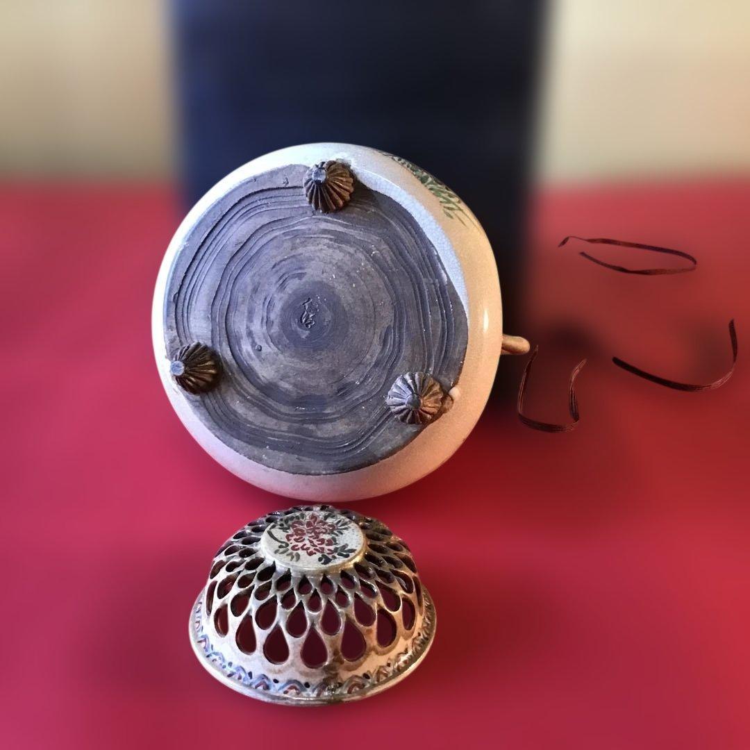 野々村仁清　香炉　時代物