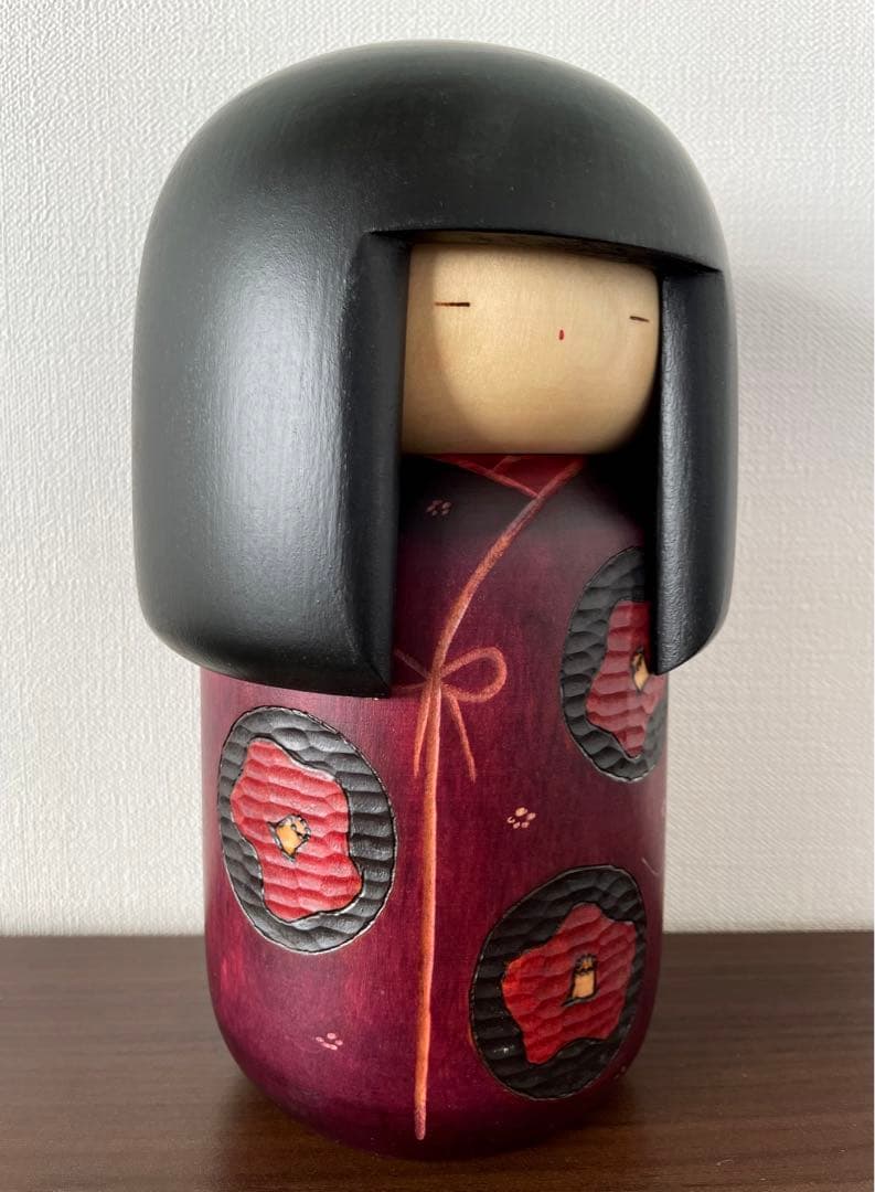 井口 悟 こけし 創作 kokeshi doll 人形 可愛い レトロ 工芸品