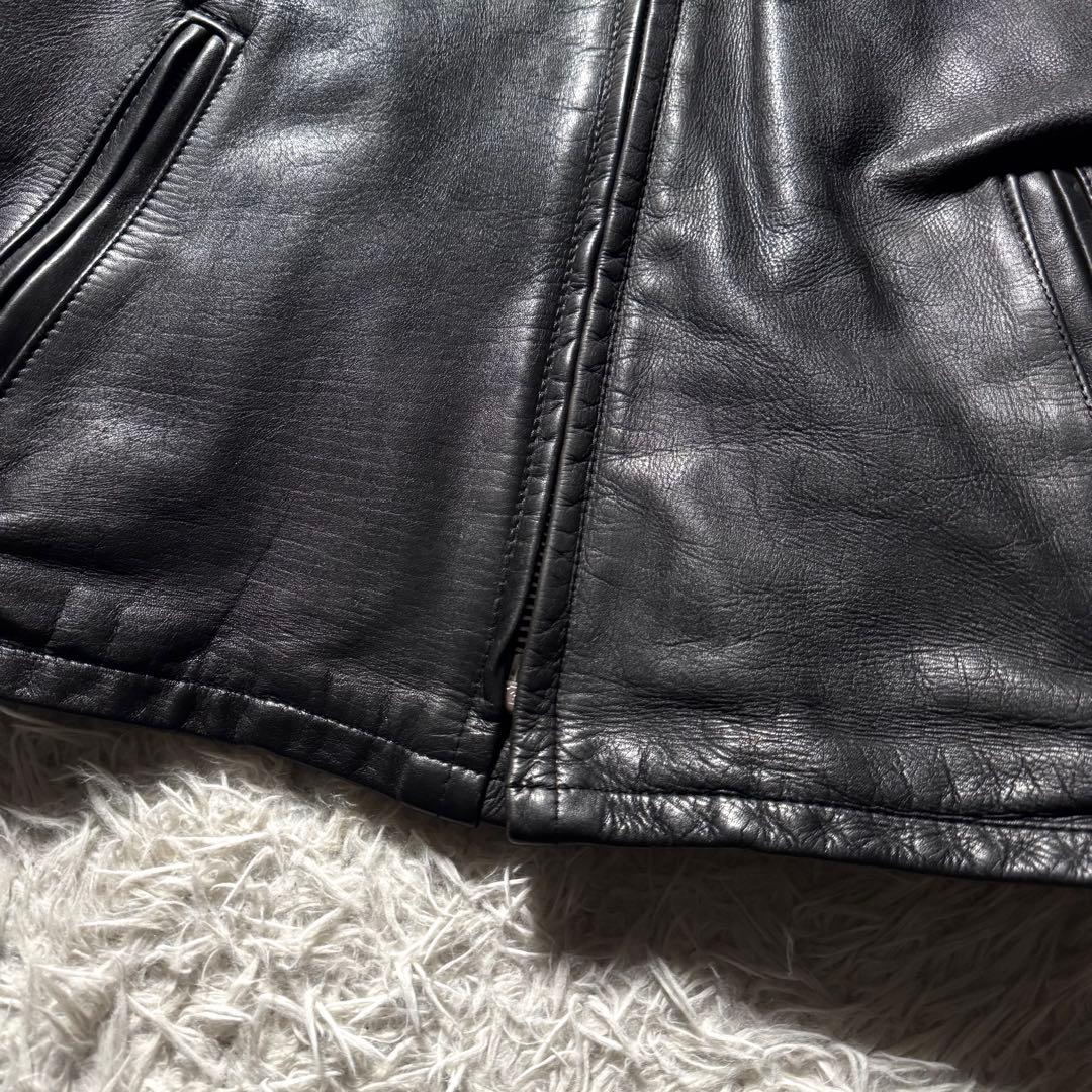 ダ*イ様 【米国製】schott ライダースジャケット　641 本革　ブラック