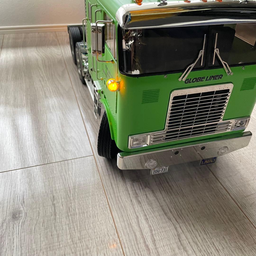 タミヤ 1/14 トレーラー　グローブライナー　フルオペレーション　プロポ付き