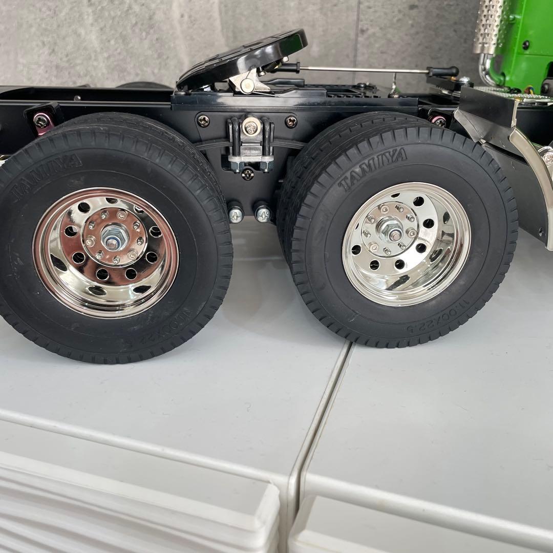 タミヤ 1/14 トレーラー　グローブライナー　フルオペレーション　プロポ付き