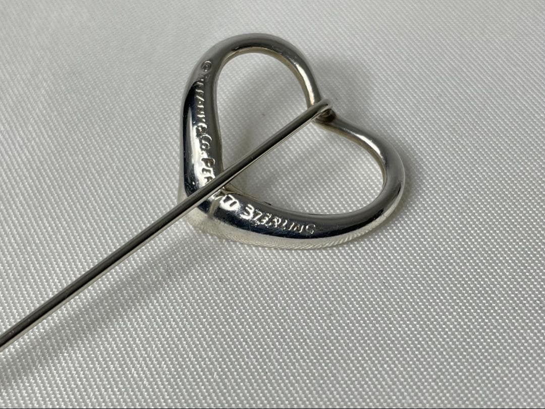 Tiffany/ティファニー オープンハート ブローチ