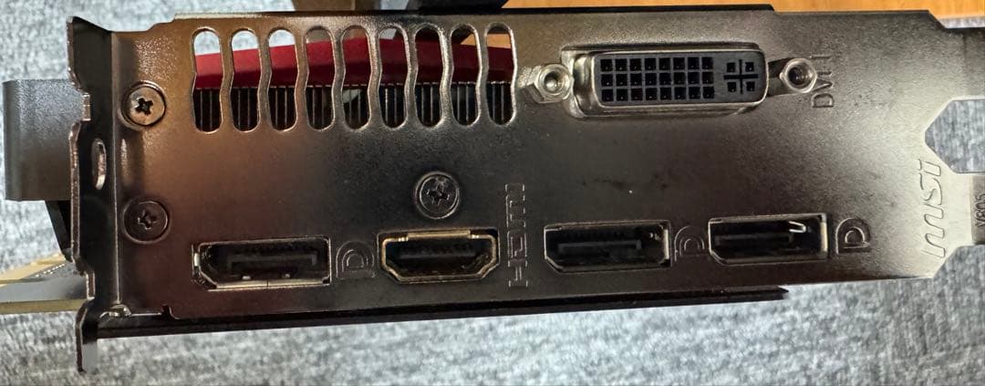 MSI GTX980Ti Gaming 6G グラフィックボード デュアルファン