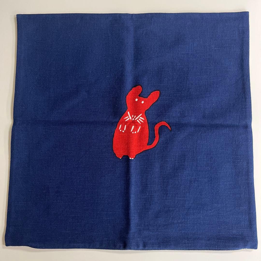 柚木沙弥郎　クッションカバー（猫）