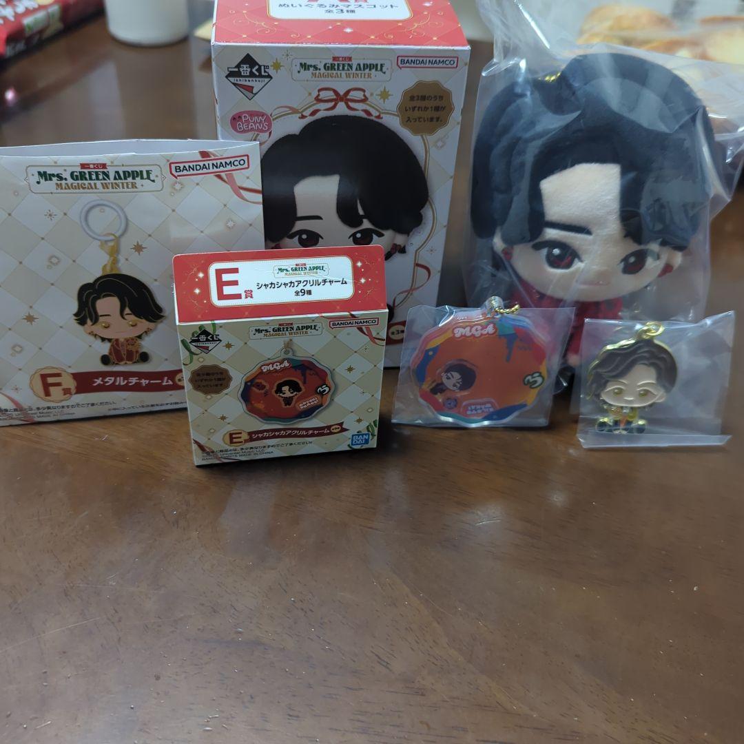 Mrs. GREEN APPLE マスコットぬいぐるみセット