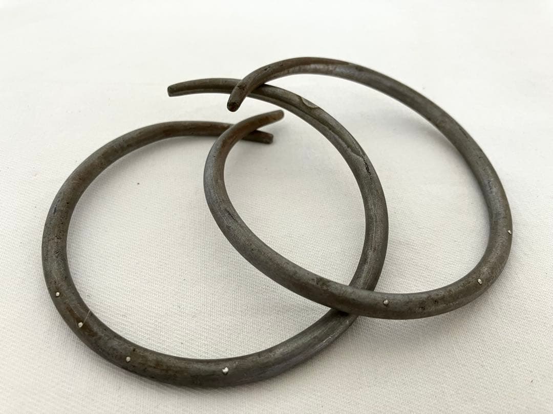 釜師 美之助作　大鐶　裏千家　茶道具