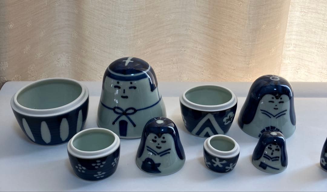 マトリョー雛　お雛様　雛人形　陶磁器
