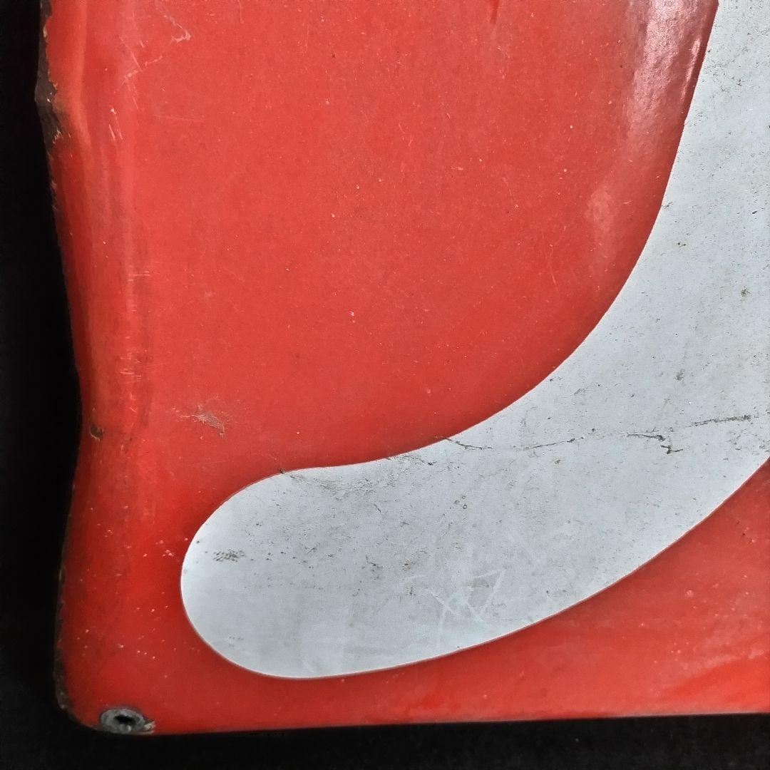 光自転車 琺瑯看板 ホーロー看板 45×45 昭和レトロ