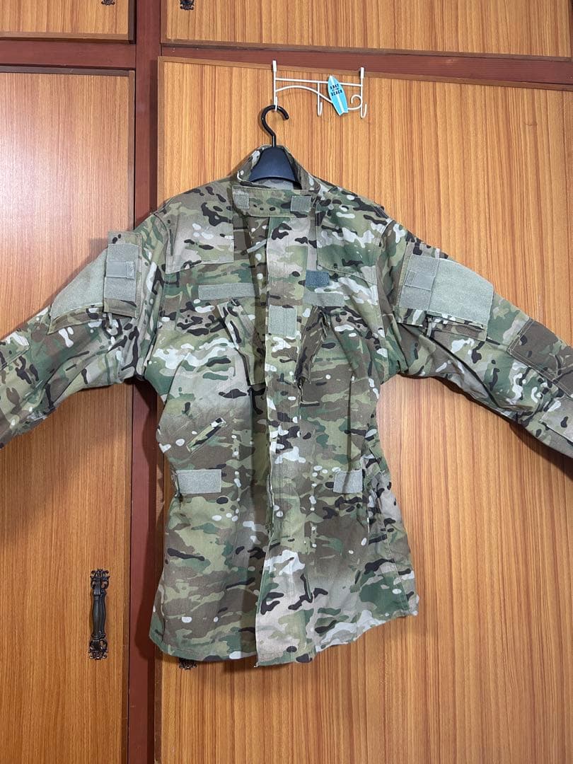 アメリカ軍　メタアラミド繊維採用　高性能迷彩戦闘服 ACU