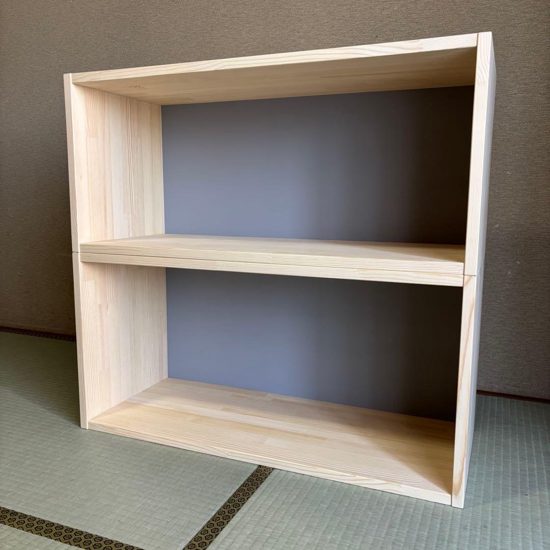 ハンドメイド　カラーボックス風ラック　オーダー受け付けます