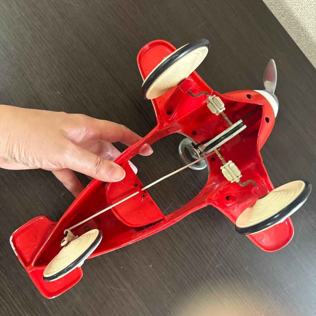 【希少】コカコーラ l Pedal Plane 飛行機　赤
