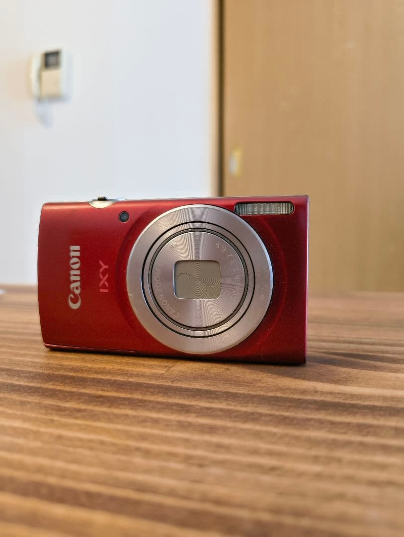 「ジャンク」Canon IXY レッド コンパクトデジタルカメラ