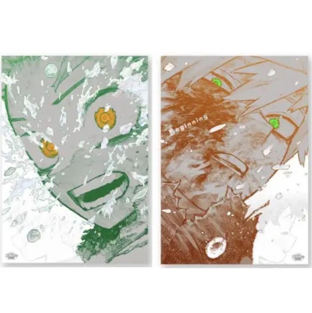 ヒロアカ 原画展 A2アートポスター2枚セット The Beginning