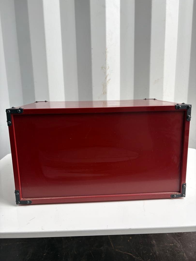 【極上品】時代風　赤家具　収納家具　送料無料