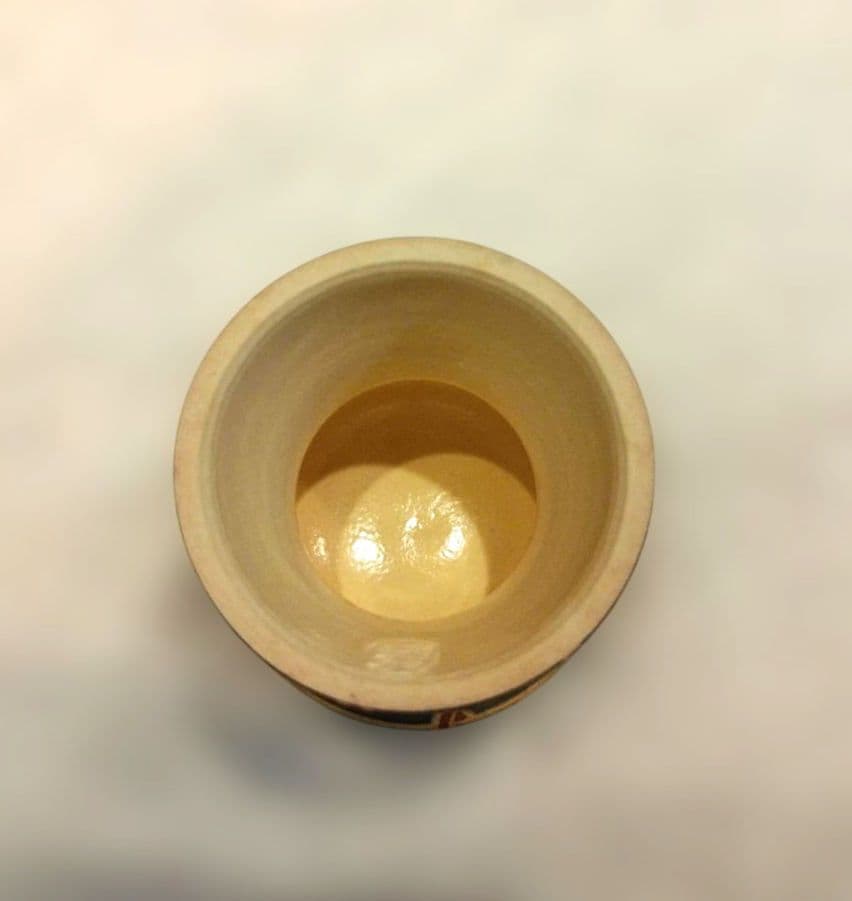 三代西村徳泉　紫翠窯　鼓　蓋置