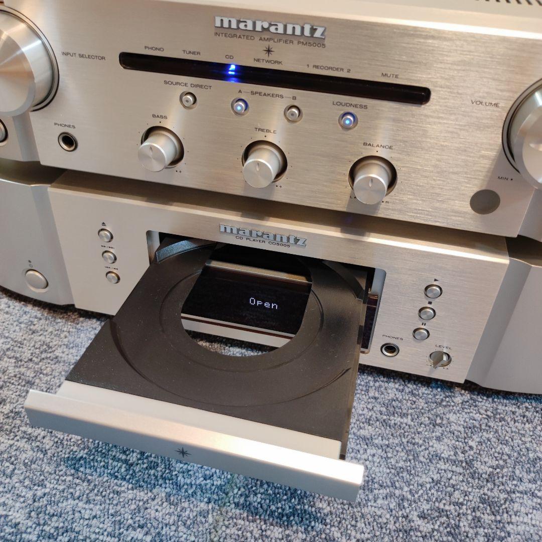 【超美品】 marantz PM5005 CD5005　アンプ・CDプレーヤー