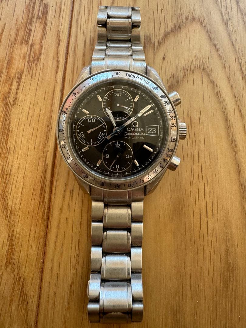 オメガ スピードマスター デイト 腕時計 3513-50 ブラック