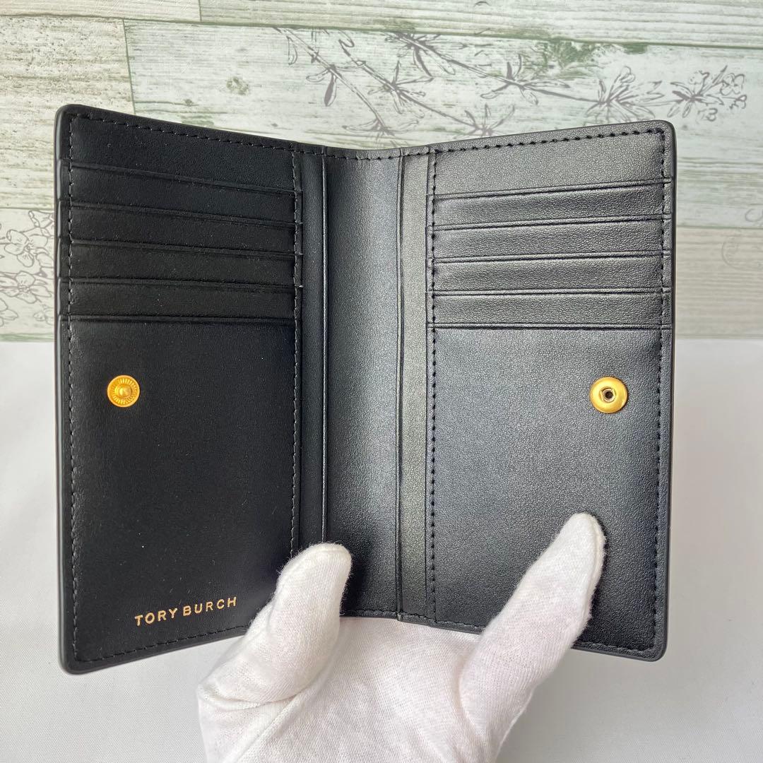 【値下交渉○】Tory Burch ブラック 二つ折り財布