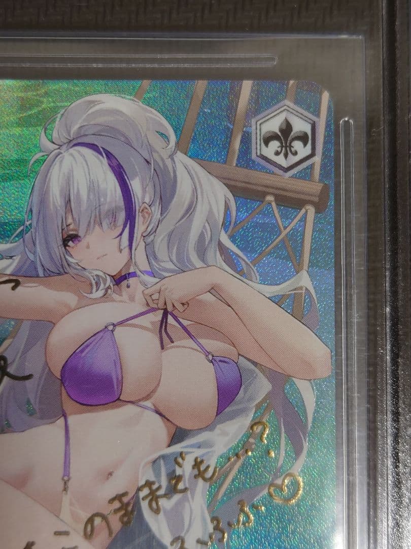 雲仙 箔押しサイン ヴァイスシュヴァルツ sp BGS10