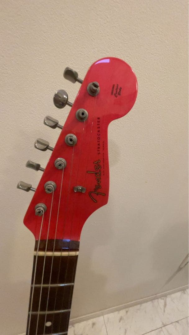 ギター Fender Japan ST62 ASH MH RW Trans Pink