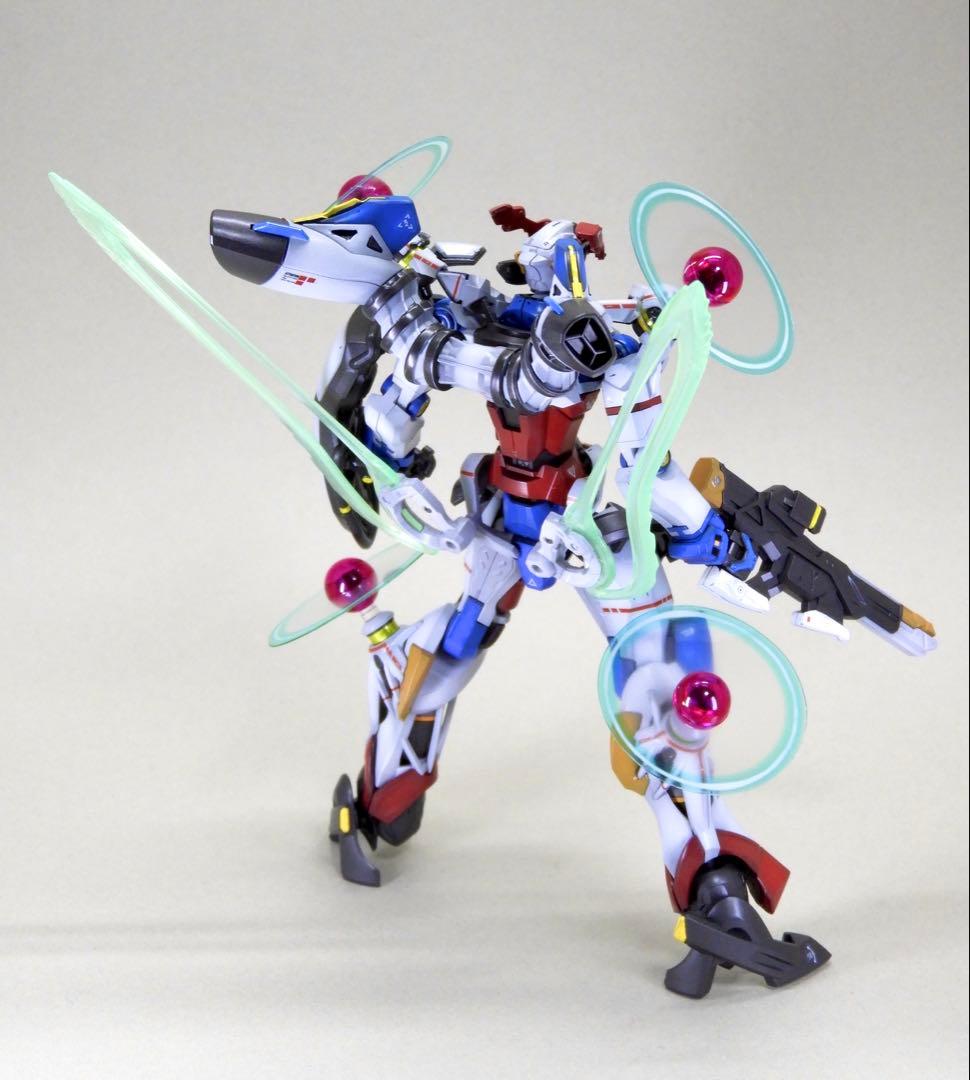 HG ジークアクス エンディミオン・ユニット覚醒時 全塗装 / ガンプラ 完成品