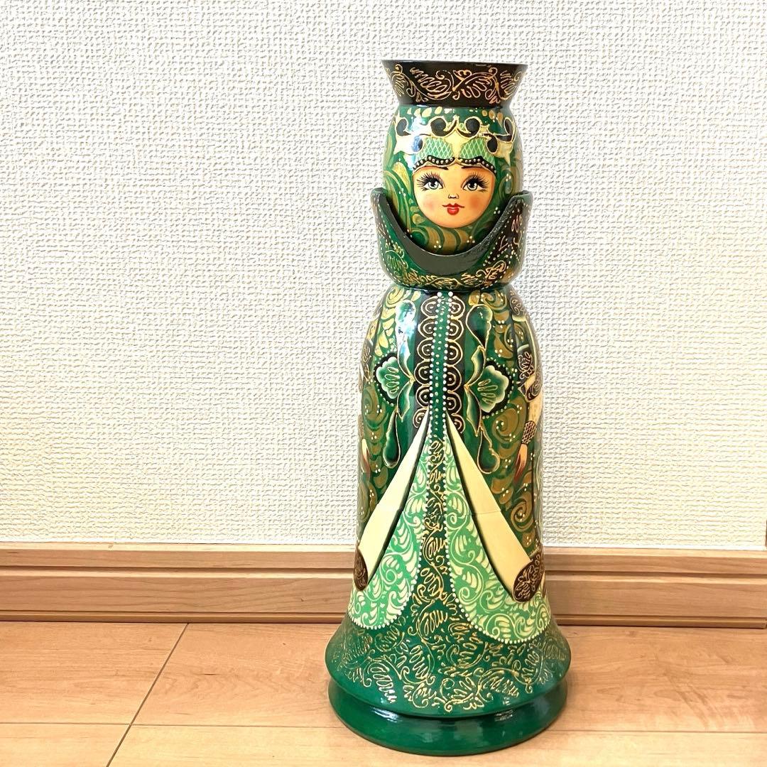 ロシア製 マトリョーシカ ウォッカスタンド　置物
