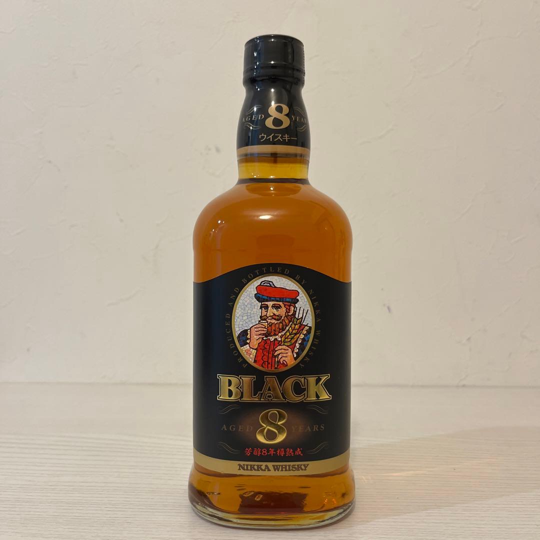 貴重！ブラックニッカ8年　終売品　古酒　 NIKKA 竹鶴　余市　宮城峡　新品