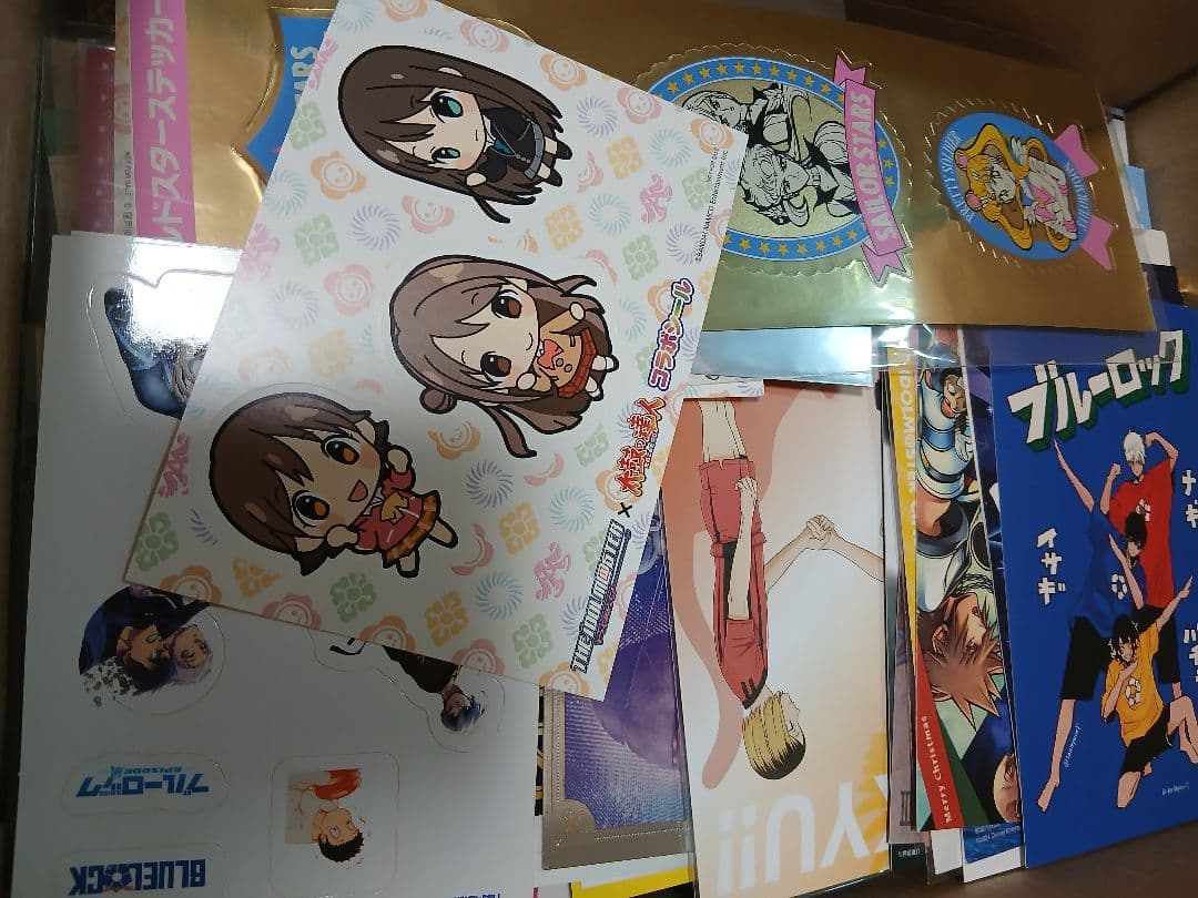 アニメグッズ 紙類薄物大量まとめ売り