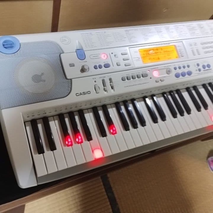 CASIO 電子キーボード ヒカリナビゲーション