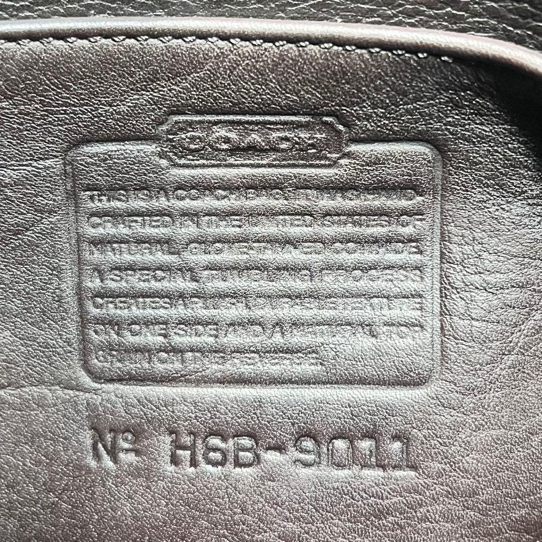 【良品】OLD COACH USA製/オールドコーチ/レザー/ショルダーバッグ