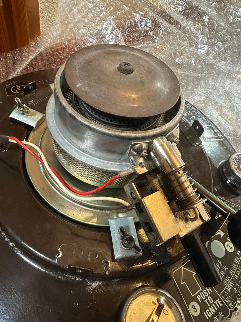 トヨトミストーブrainbow 芯交換済み