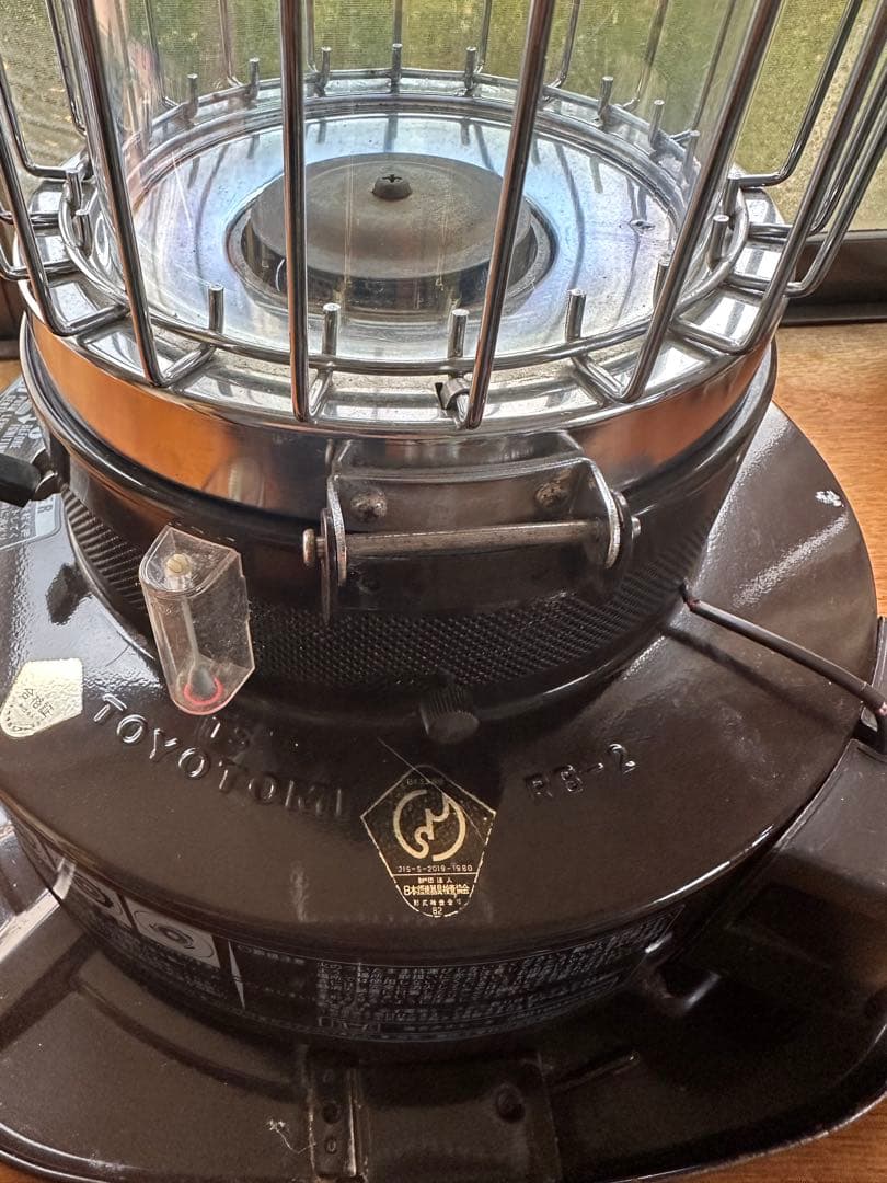 トヨトミストーブrainbow 芯交換済み