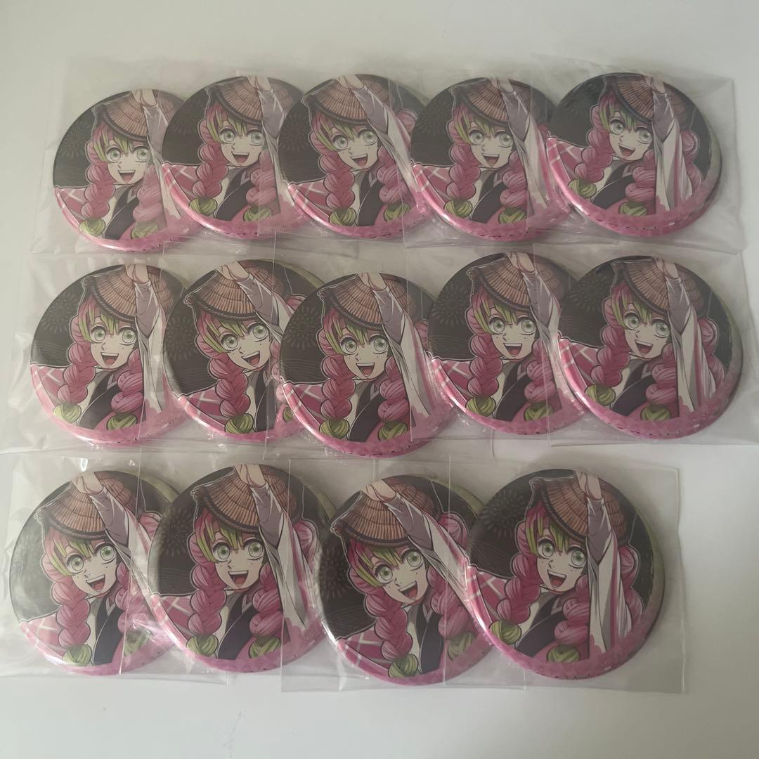 鬼滅の刃　甘露寺蜜璃　缶バッジ　阿波おどり