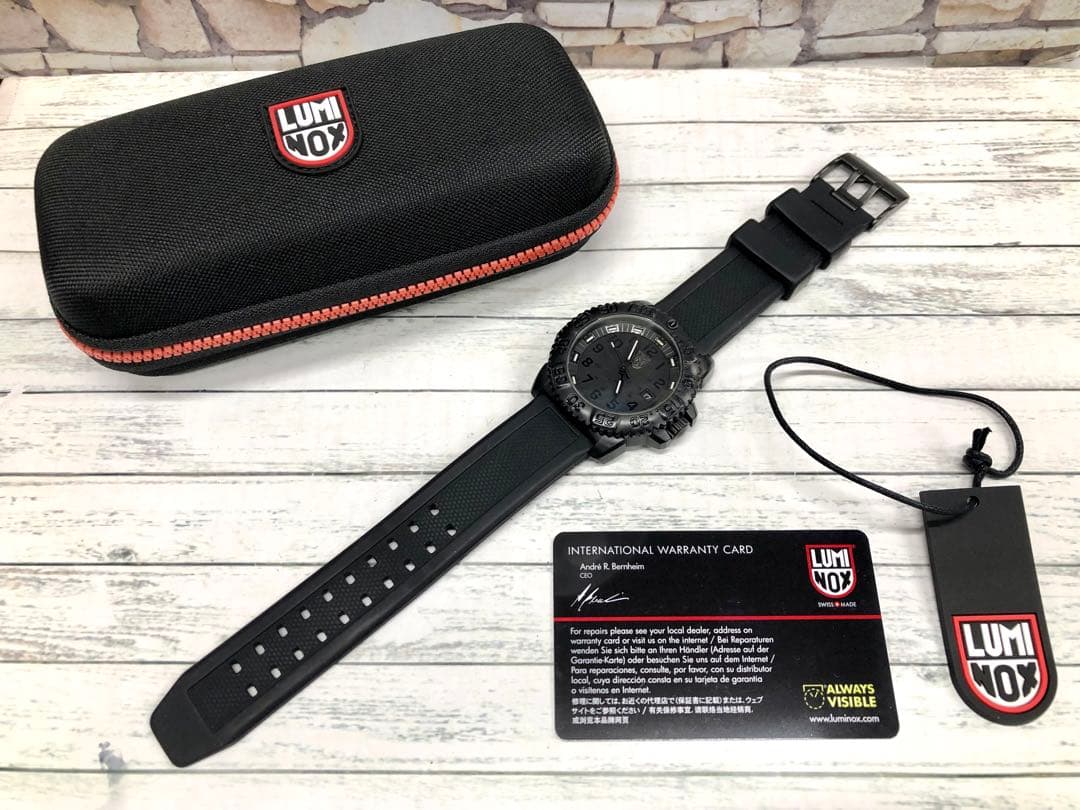 【ジャンク】LUMINOX ネイビーシールズ カラーマーク 3051.BO