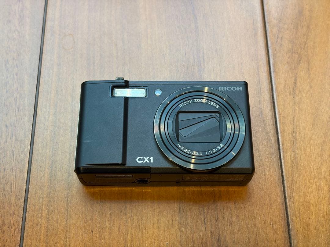 RICOH CX1 コンパクトデジタルカメラ｜動作品｜バッテリー・充電器付