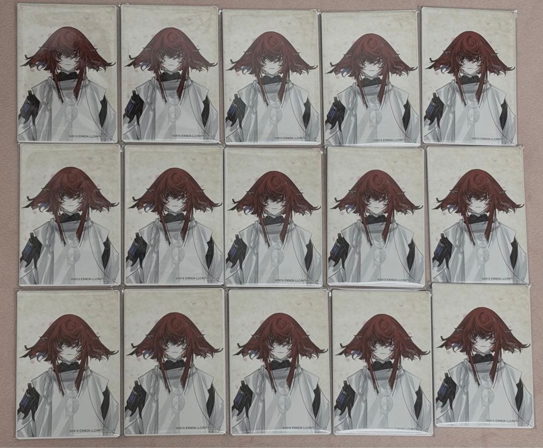 刀剣乱舞 抜丸 スクエア缶バッジ 跪坐