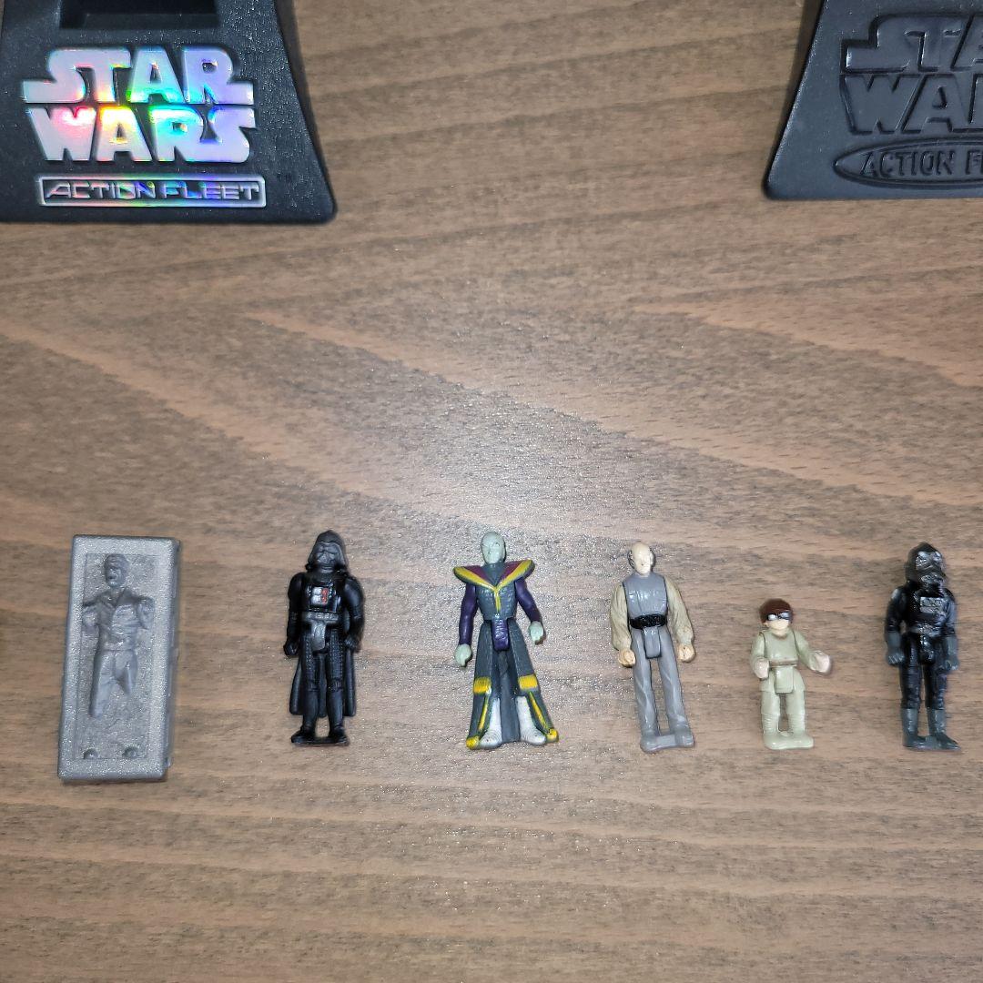 STAR WARS 宇宙船フィギュアセット 8機 ミニフィギュア12体