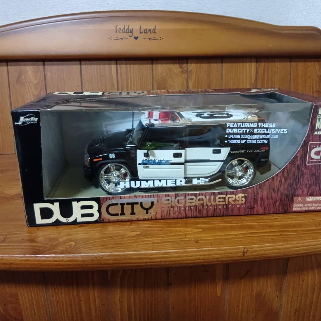 Jada ジャダ　HUMMER ハマー　H2 ポリスカー　1/18