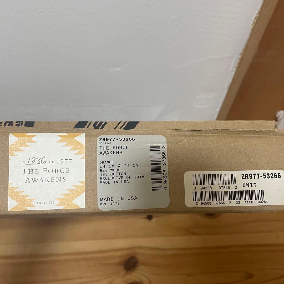 スターウオーズ　ペンドルトン　ブランケット　フォースの覚醒　カイロ・レン