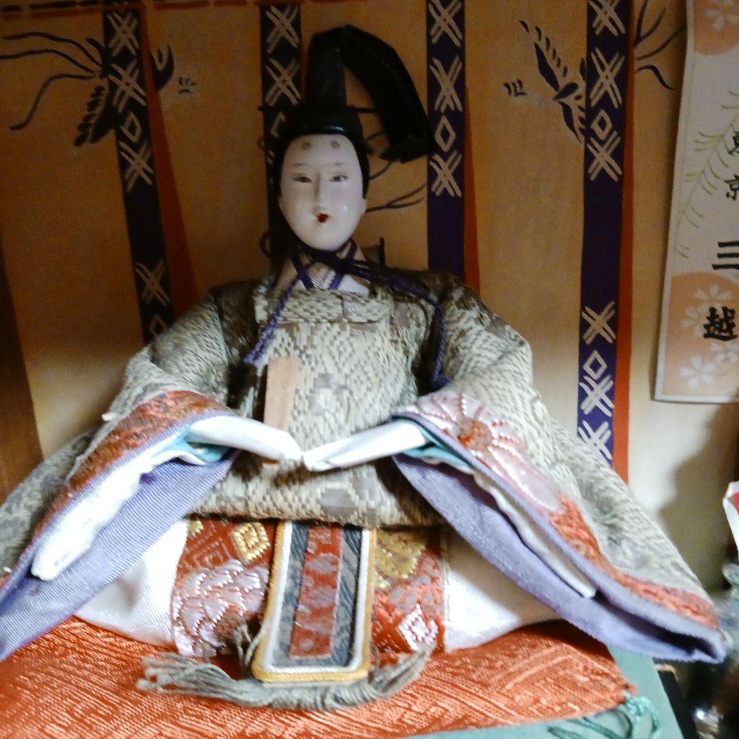 箱型雛飾り　三越15人揃い