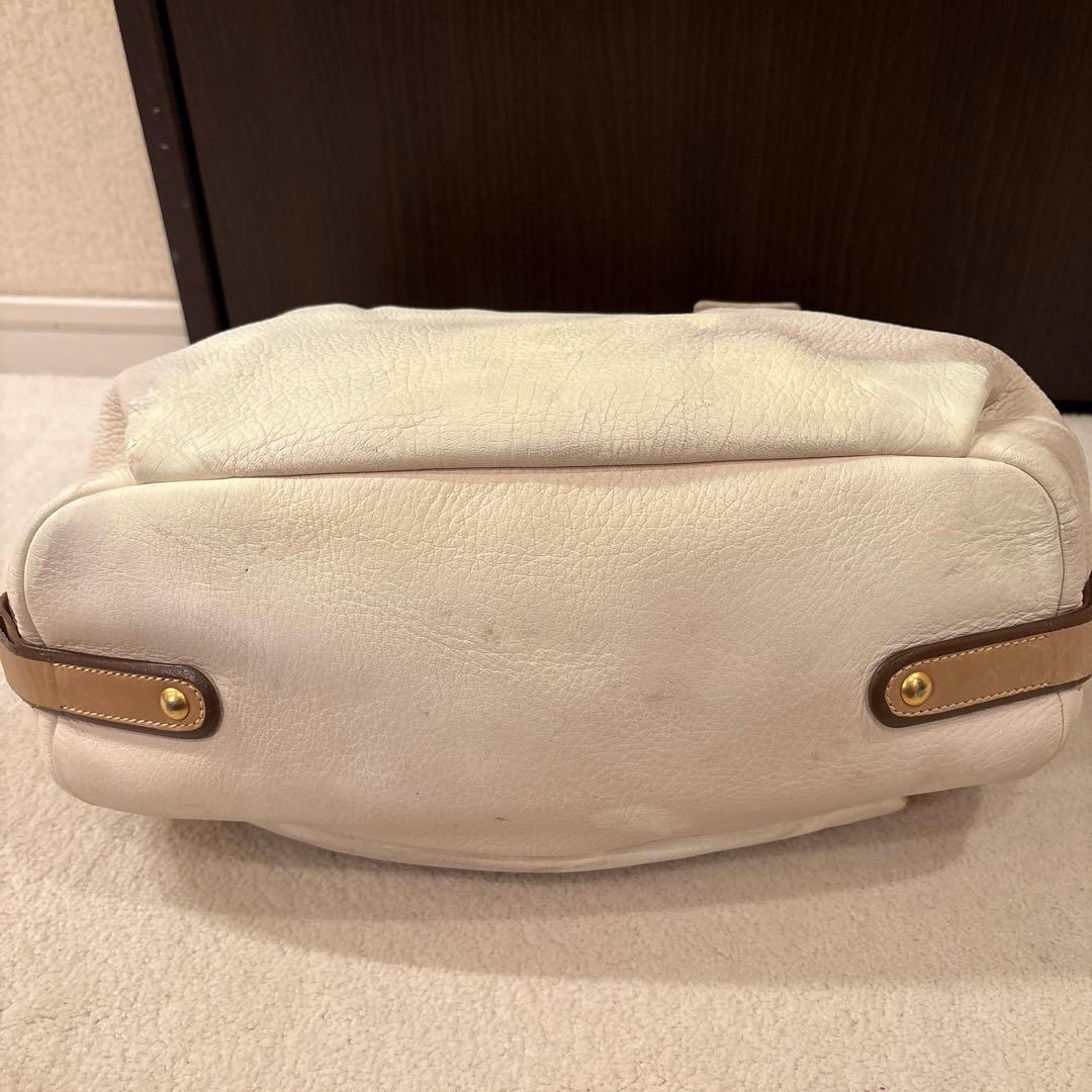 PRADA ベージュ ショルダーバッグ