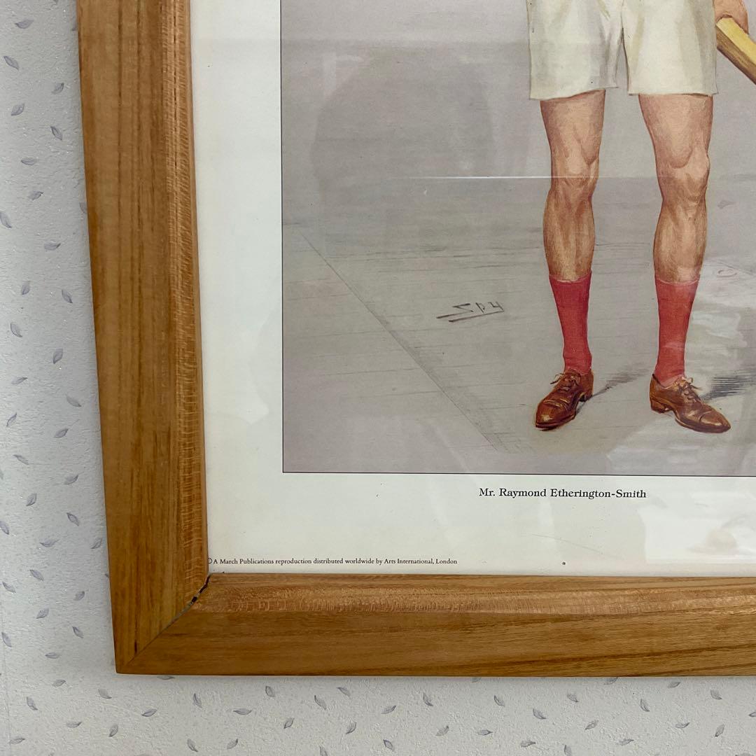 Oarsman Mr.Raymond Etherington-Smith 額装