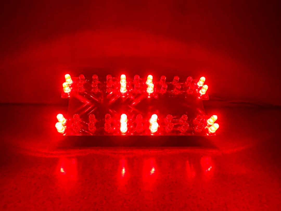 XJR400 XJR1200 4HM テールランプ LED 流星 流れる