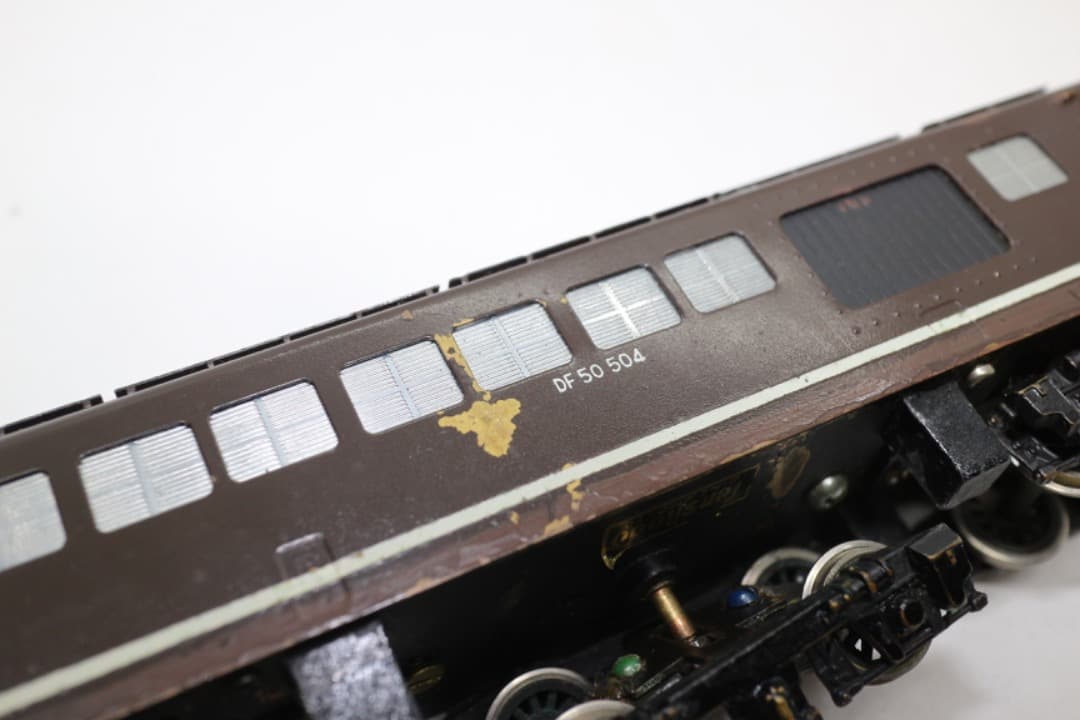 天賞堂 Tenshodo 鉄道模型 HOゲージ DF50 ディーゼル機関車 茶色