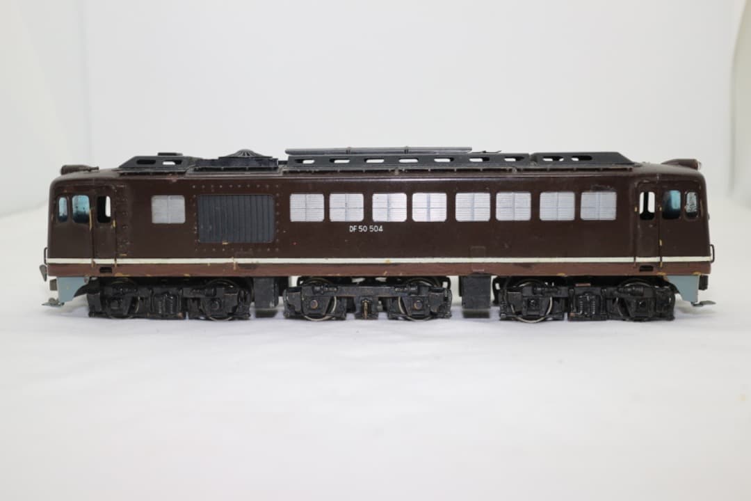 天賞堂 Tenshodo 鉄道模型 HOゲージ DF50 ディーゼル機関車 茶色