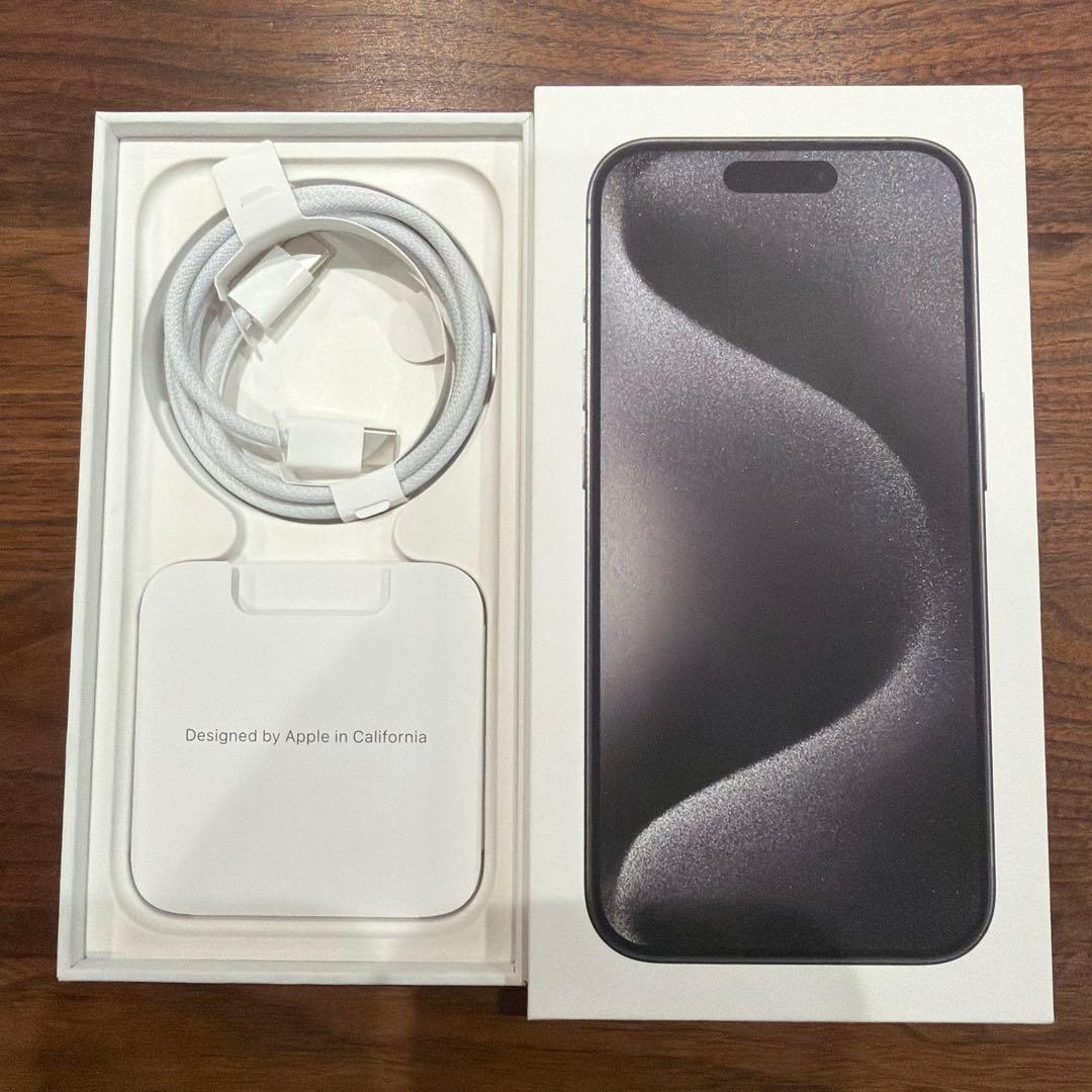 【超美品】Apple iPhone 15Pro 128GB