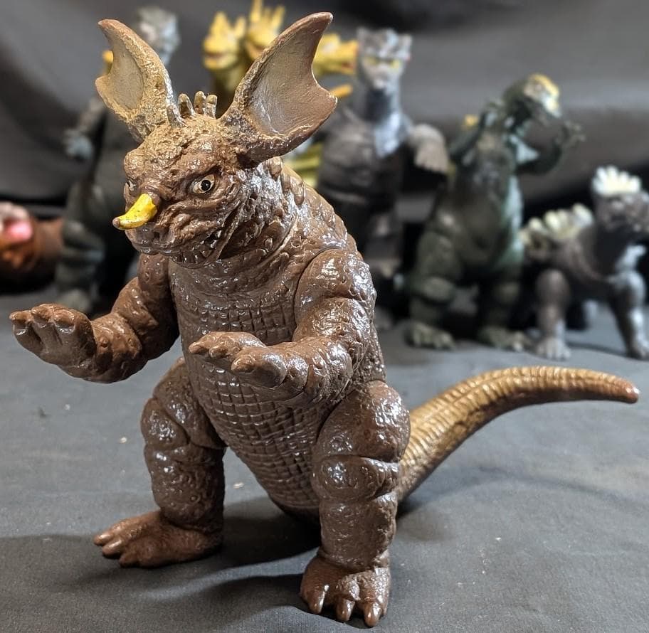 昭和ゴジラ＆メカゴジラ＆キングギドラ他（山勝ヤマカツ）ソフビ６体セット