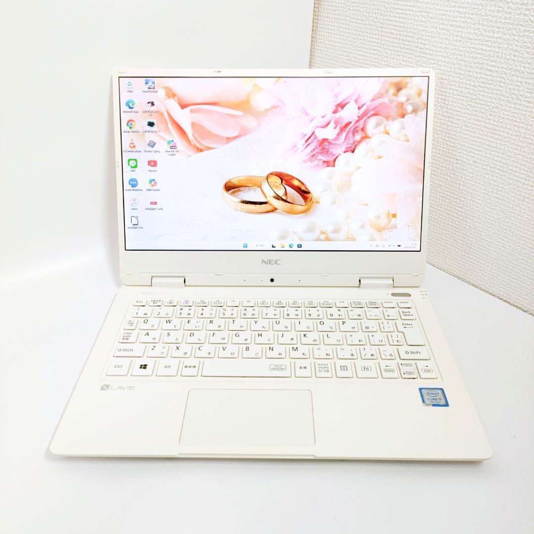 Corei5✨️NEC/Windows11/SSD/カメラ付き小型ノートパソコン
