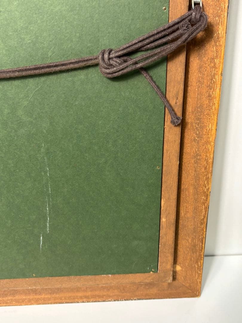 #小野州一「花の絵」原画作品（額装付き）