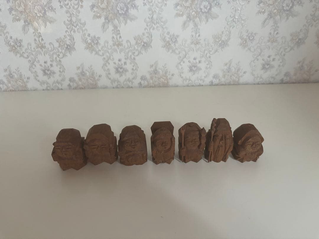 アンティーク！木彫り　七福神　7体　伝統工芸品